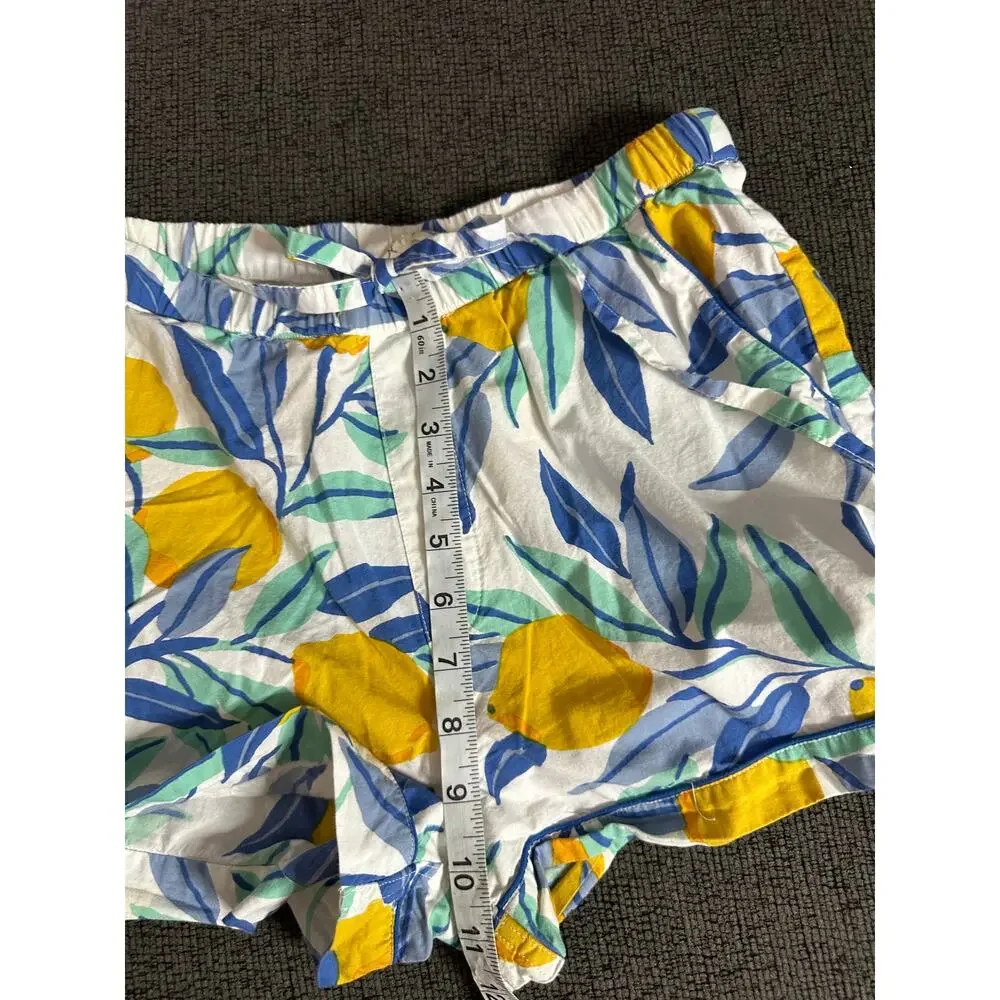 Printfresh Lemon Zest Organic Cotton Cami Pajama Short Set size XS